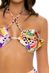 Luli Fama Shocking Florals BANDEAU TOP